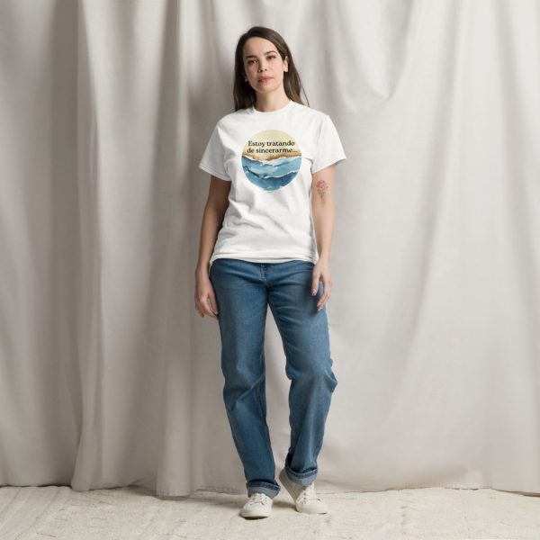 Camiseta "Al Mar" por Eco Martínez - Blanco - Imagen 2