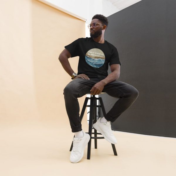 Camiseta "Al Mar" por Eco Martínez - Negro - Imagen 4