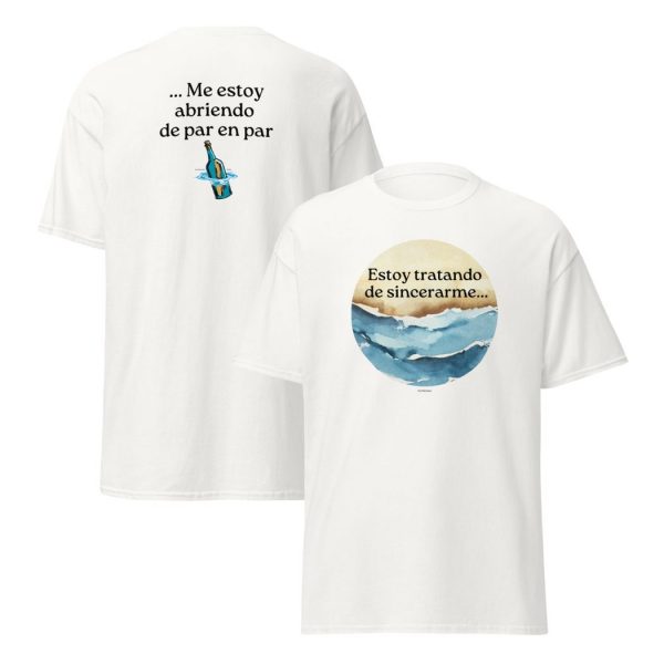 Camiseta "Al Mar" por Eco Martínez - Blanco - Imagen 5