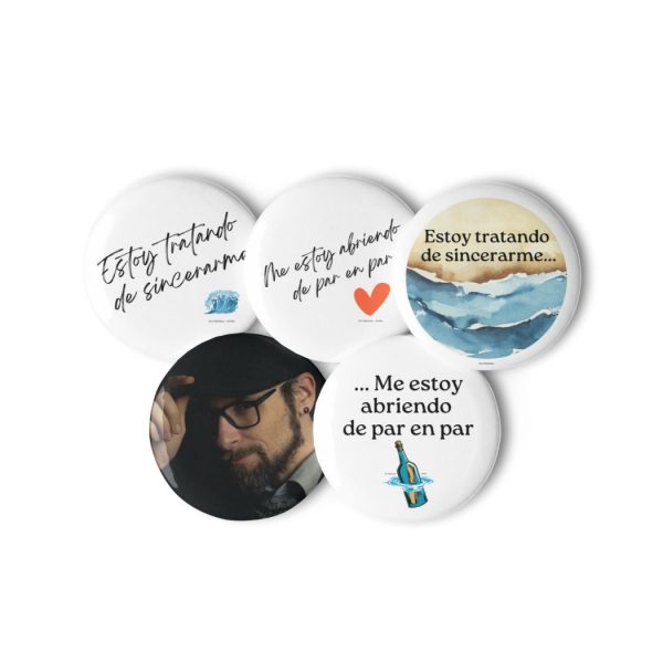 Set de chapas "Al Mar" por Eco Martínez - Imagen 2